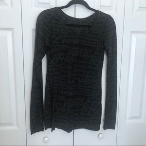 LuluLemon Yoga Long Sleeve Top